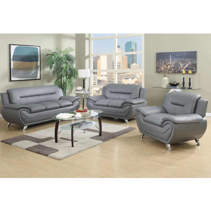 FELIX G Fox Leather Sofa Set