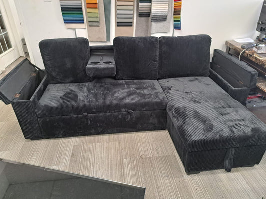 Corduroy Sectional Sofa Bed