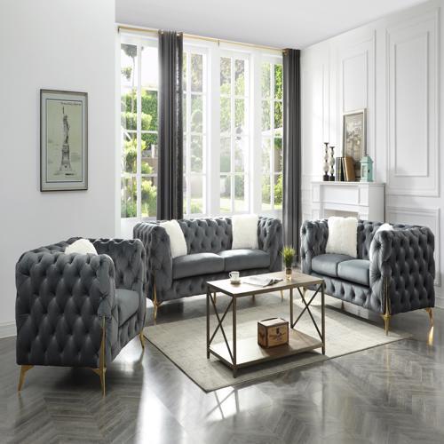 ROLA VELVET GRAY